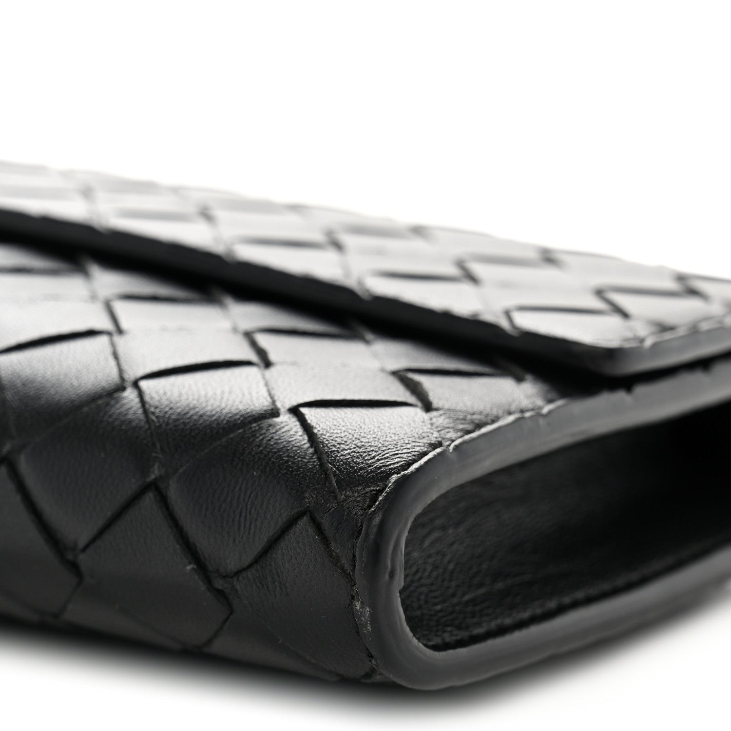 Bottega Veneta Nappa Intrecciato Long Andiamo Top Handle Clutch Black 10 of 12