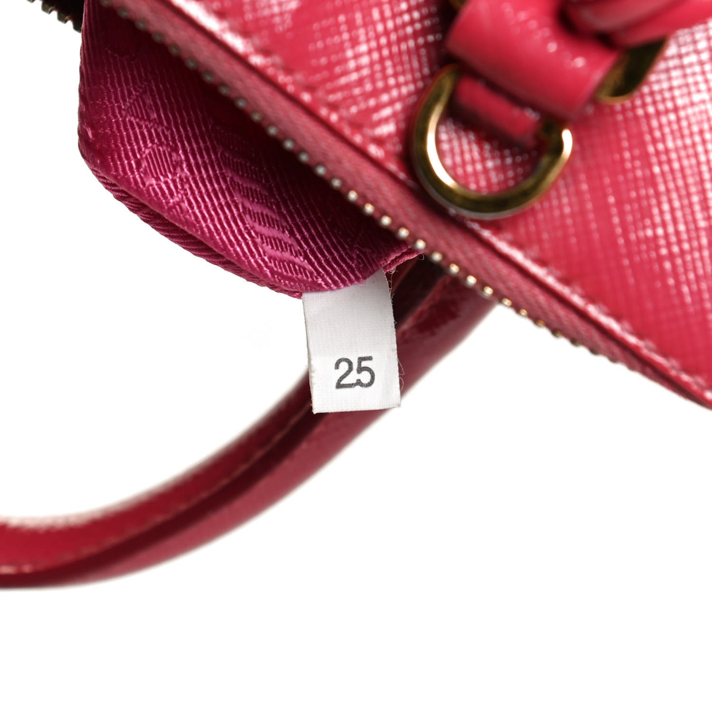 Saffiano Vernice Mini Promenade Double Zip Tote
