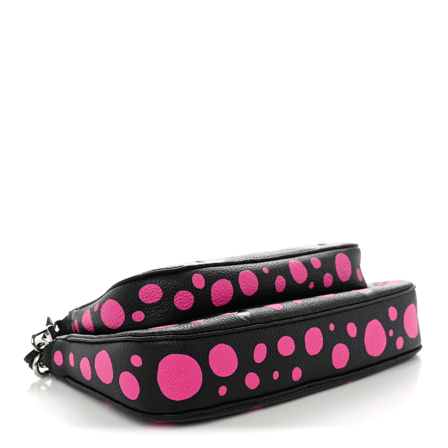 LV X YK Empreinte Multi Pochette Accessories Black Fuchsia