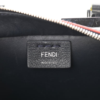 Fendi Vitello Dolce Mini 3jours Tote Blue Notte 5 of 8