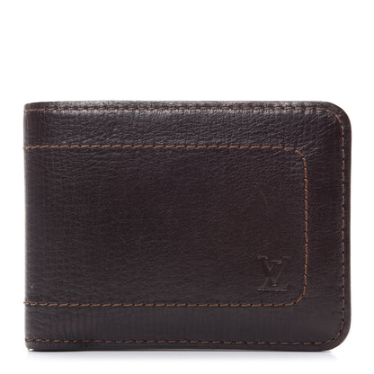 Louis Vuitton Utah 6 Cards Bill Holder Wallet Coffee 2 of 7