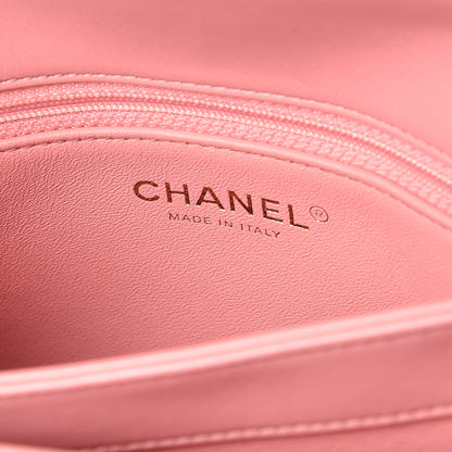 Chanel Lambskin Quilted Small Trendy CC Flap Dual Handle Bag Pink 7 of 10