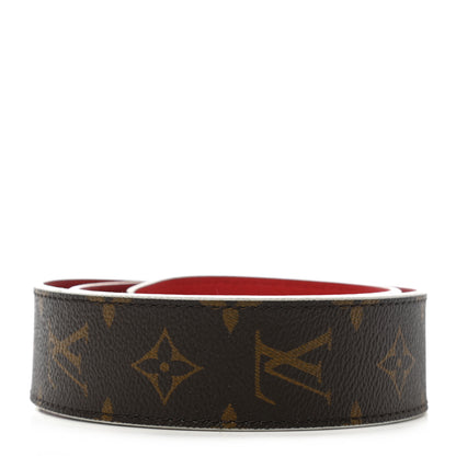 Louis Vuitton Monogram Bandouliere Shoulder Strap Red 2 of 4