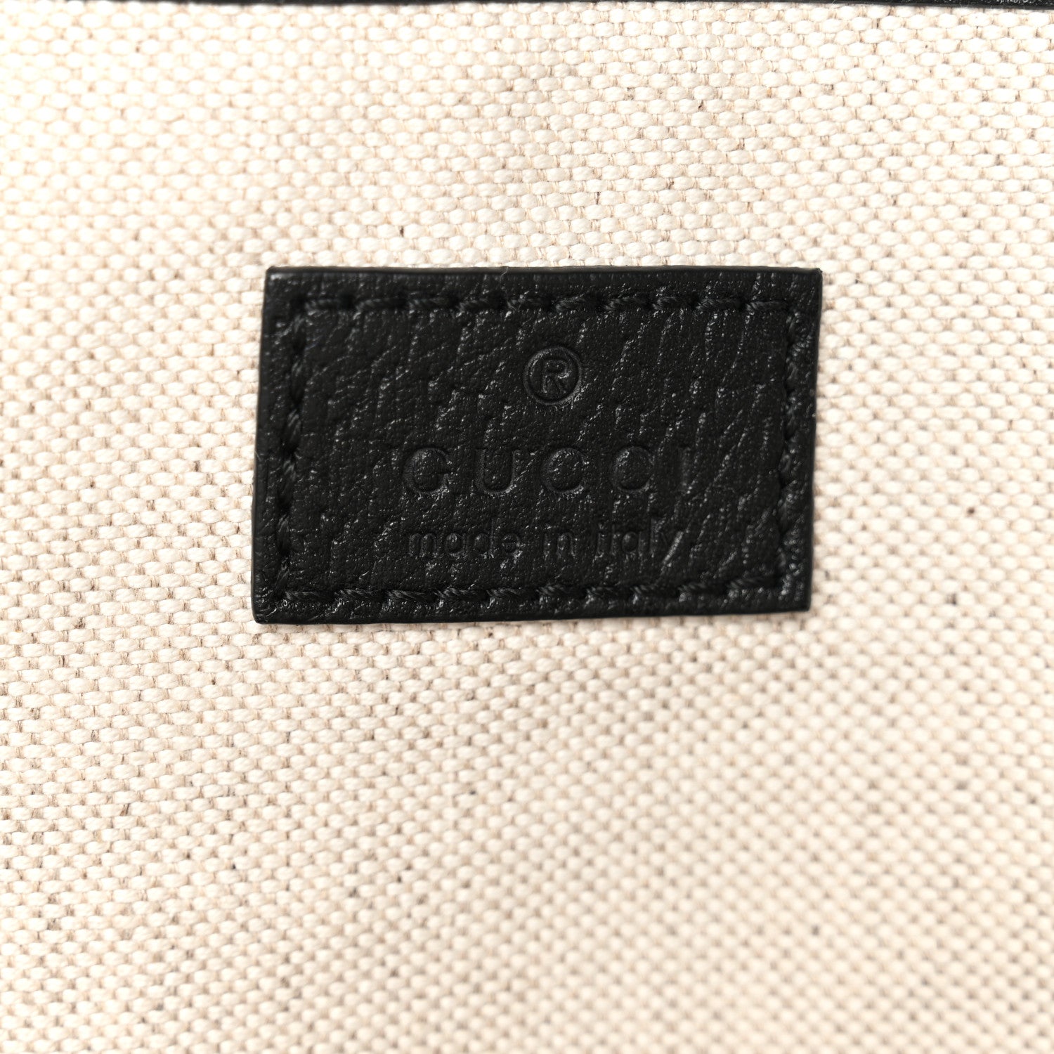 Gucci Textured Dollar Calfskin Medium Ophidia Shoulder Tote Bag Black 6 of 12