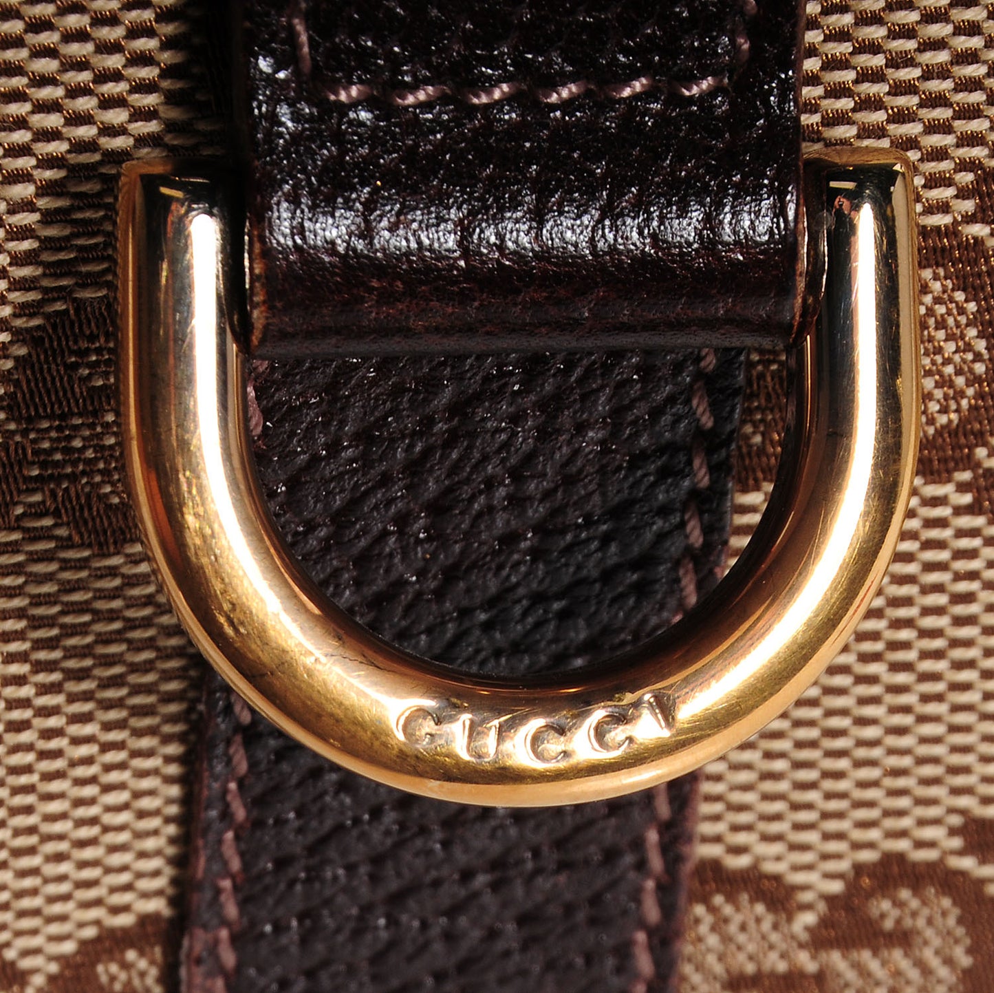 Monogram Small Abbey Boston Brown