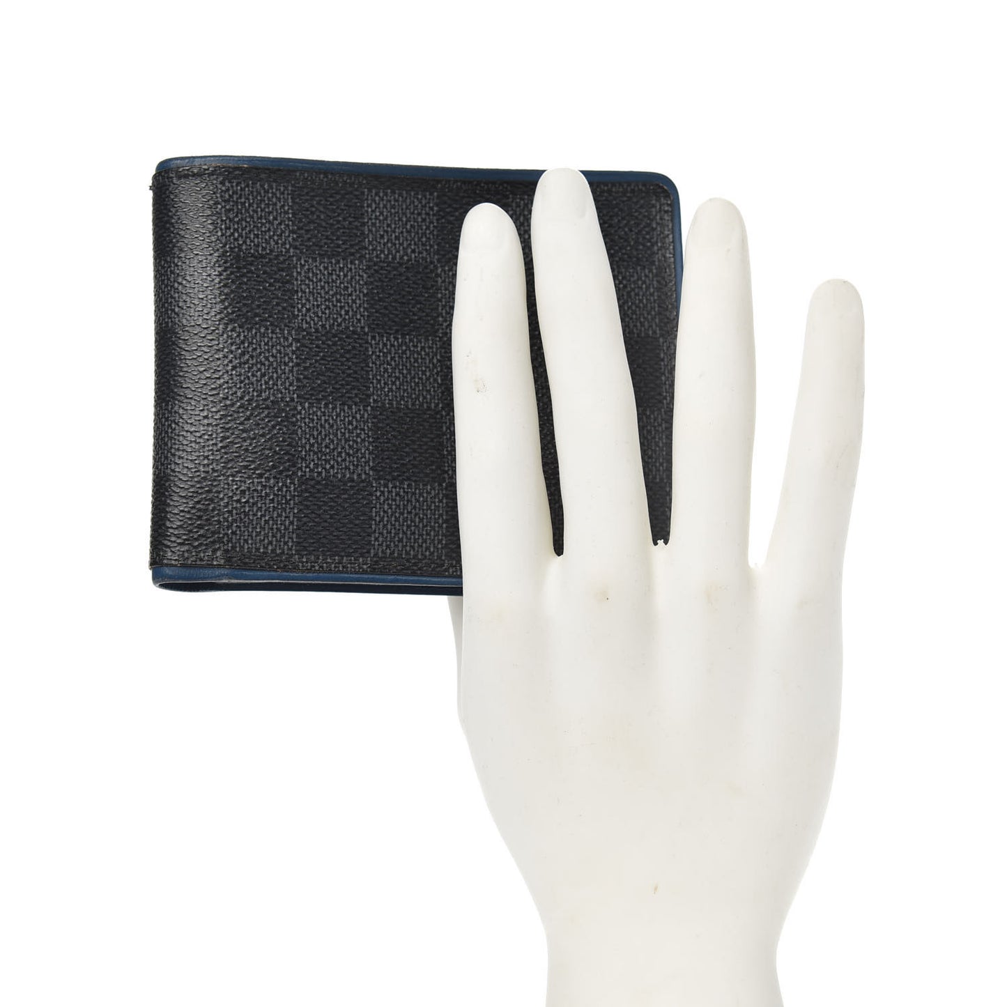 Damier Graphite Multiple Wallet Blue