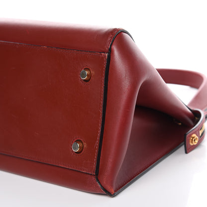Celine Smooth Calfskin Medium Edge Shoulder Bag Red 9 of 19