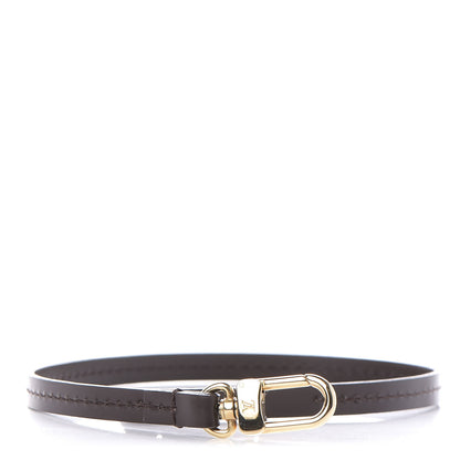Louis Vuitton Calfskin Pochette Accessories Strap Brown 1 of 3