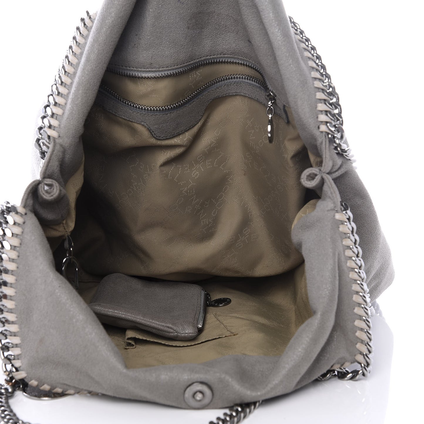 Shaggy Deer Big Falabella Tote Grey