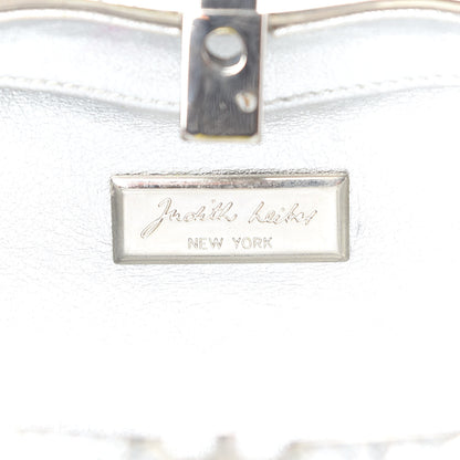 Judith Leiber Crystal Minaudiere Clutch Silver 7 of 12