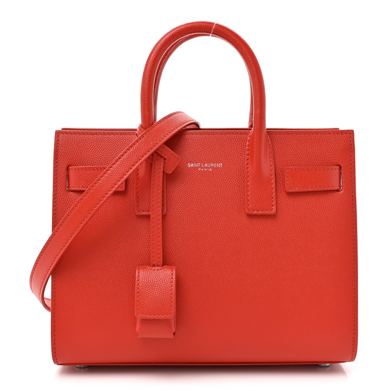 Saint Laurent Grain De Poudre Nano Sac De Jour Orange 1 of 14