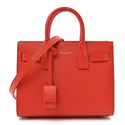 Saint Laurent Grain De Poudre Nano Sac De Jour Orange 1 of 14