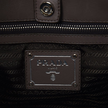 Prada Soft Calf Satchel Bambu 7 of 9