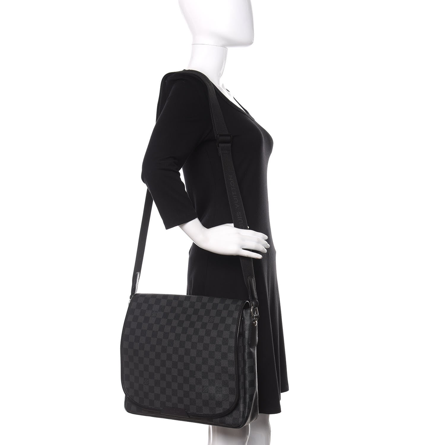 Louis Vuitton Damier Graphite Daniel MM 2 of 9