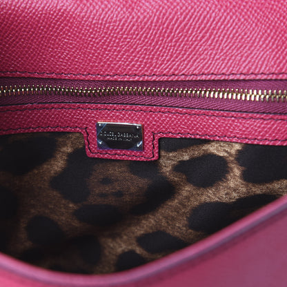 Dolce & Gabbana Dauphine Small Miss Sicily Satchel Pink 5 of 8