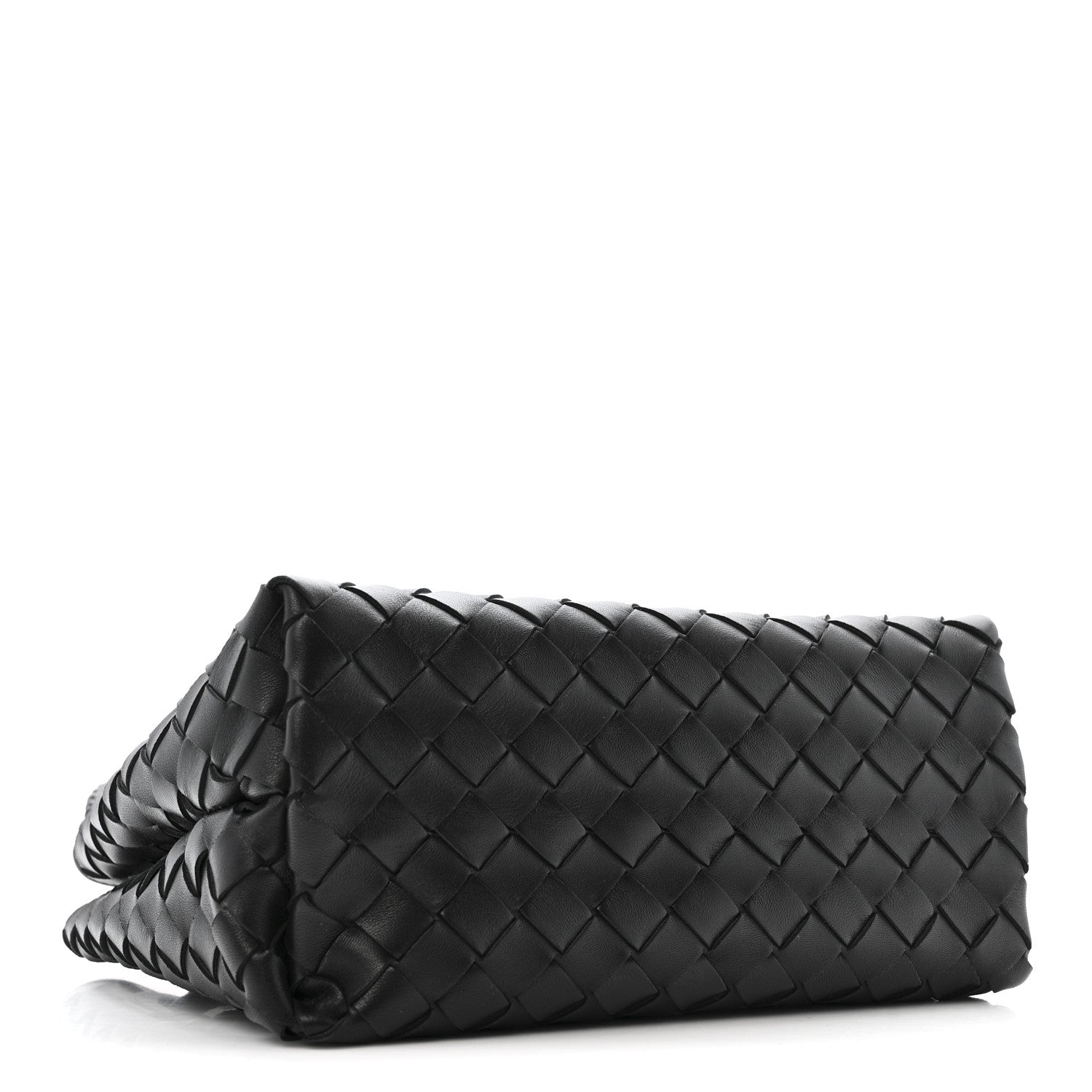 Bottega Veneta Nappa Intrecciato Small Andiamo Shoulder Bag Black 4 of 12