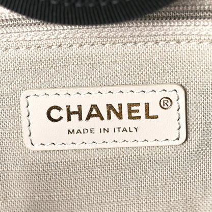 Chanel Mixed Fibers Medium Deauville Tote Black 7 of 13