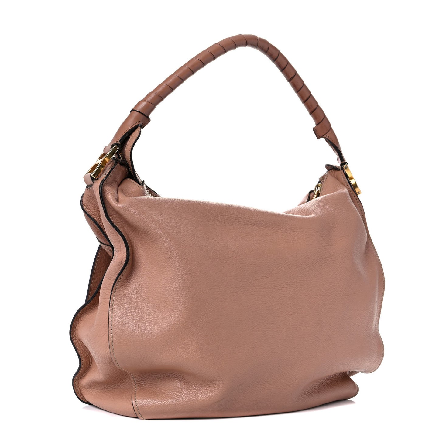 Calfskin Medium Marcie Hobo Nude