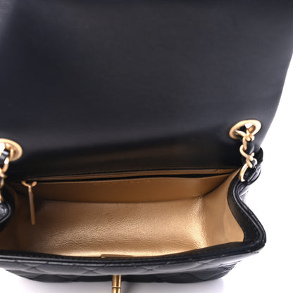 Chanel Lambskin Quilted Mini Pearl Crush Flap Black 4 of 4