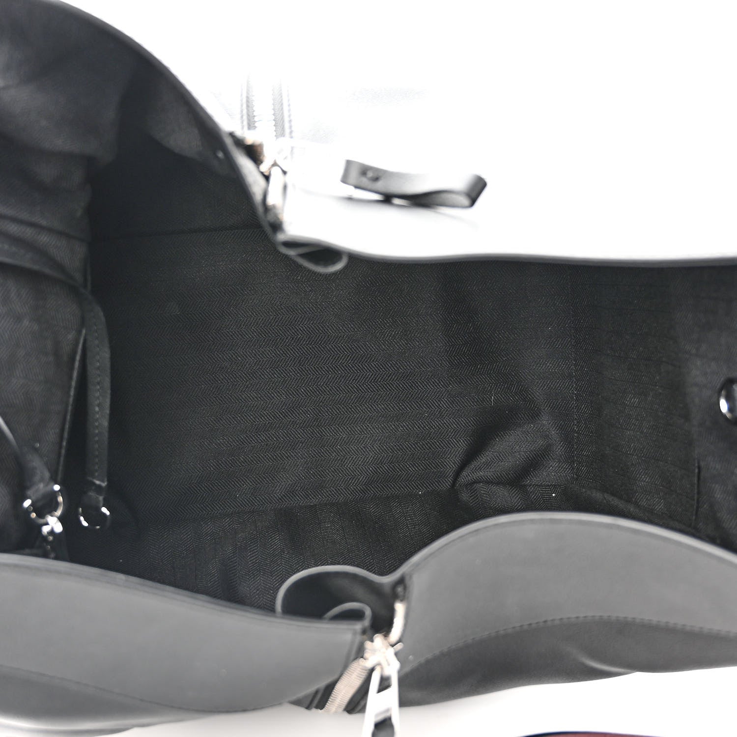 Loewe Calfskin Circle Medium Hammock Shoulder Bag Black Red 5 of 11