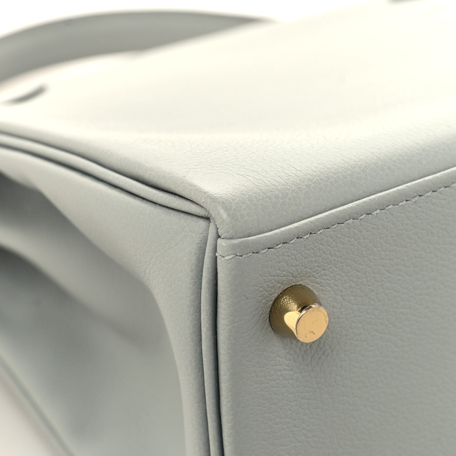 Hermes Evercolor Kelly Retourne 28 Bleu Glacier 11 of 13