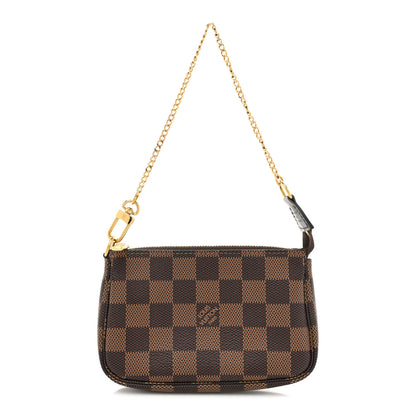 Louis Vuitton Damier Ebene Mini Pochette Accessories 1 of 14