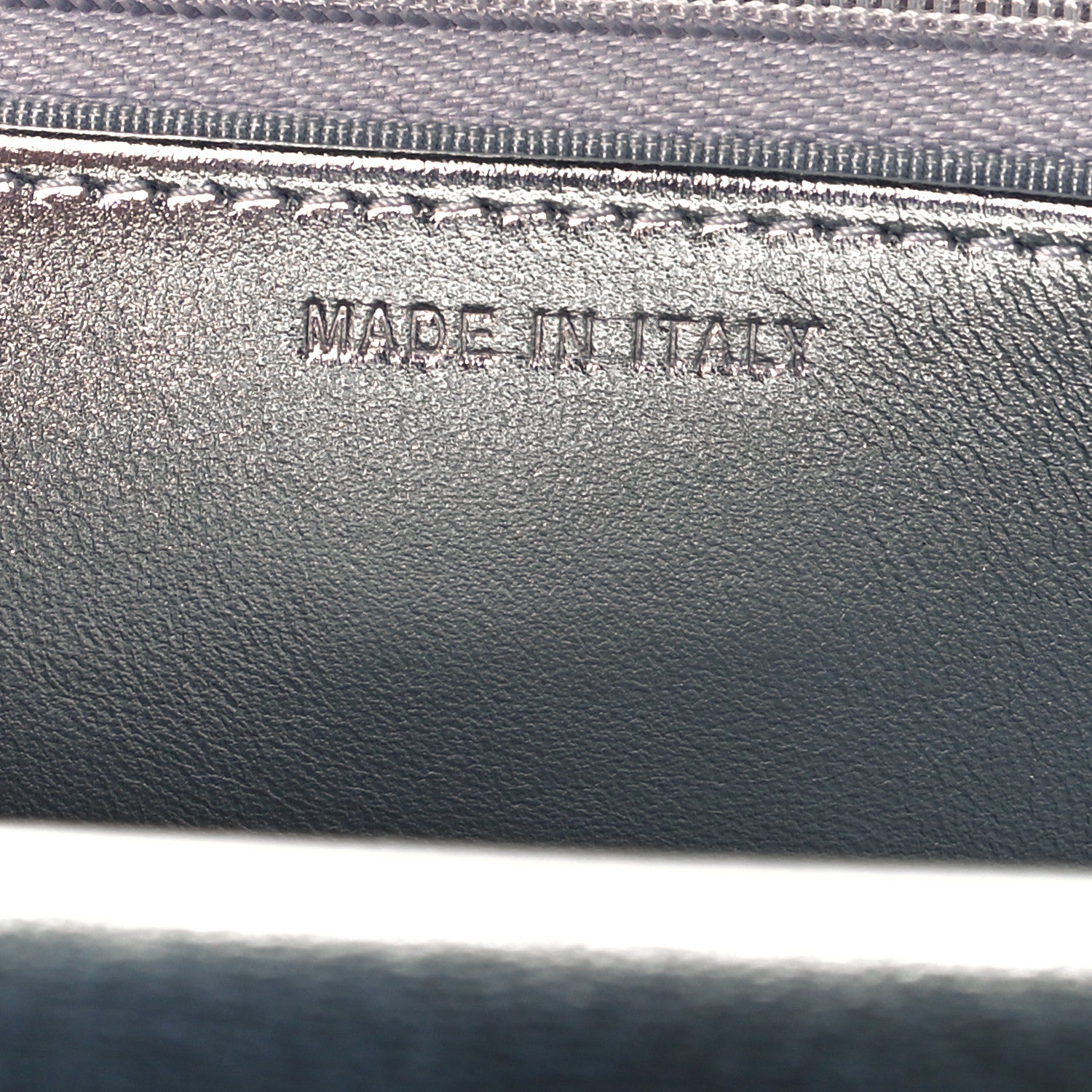 Chanel Hammered Metallic Calfskin Quilted Wallet On Chain WOC Silver 7 of 10