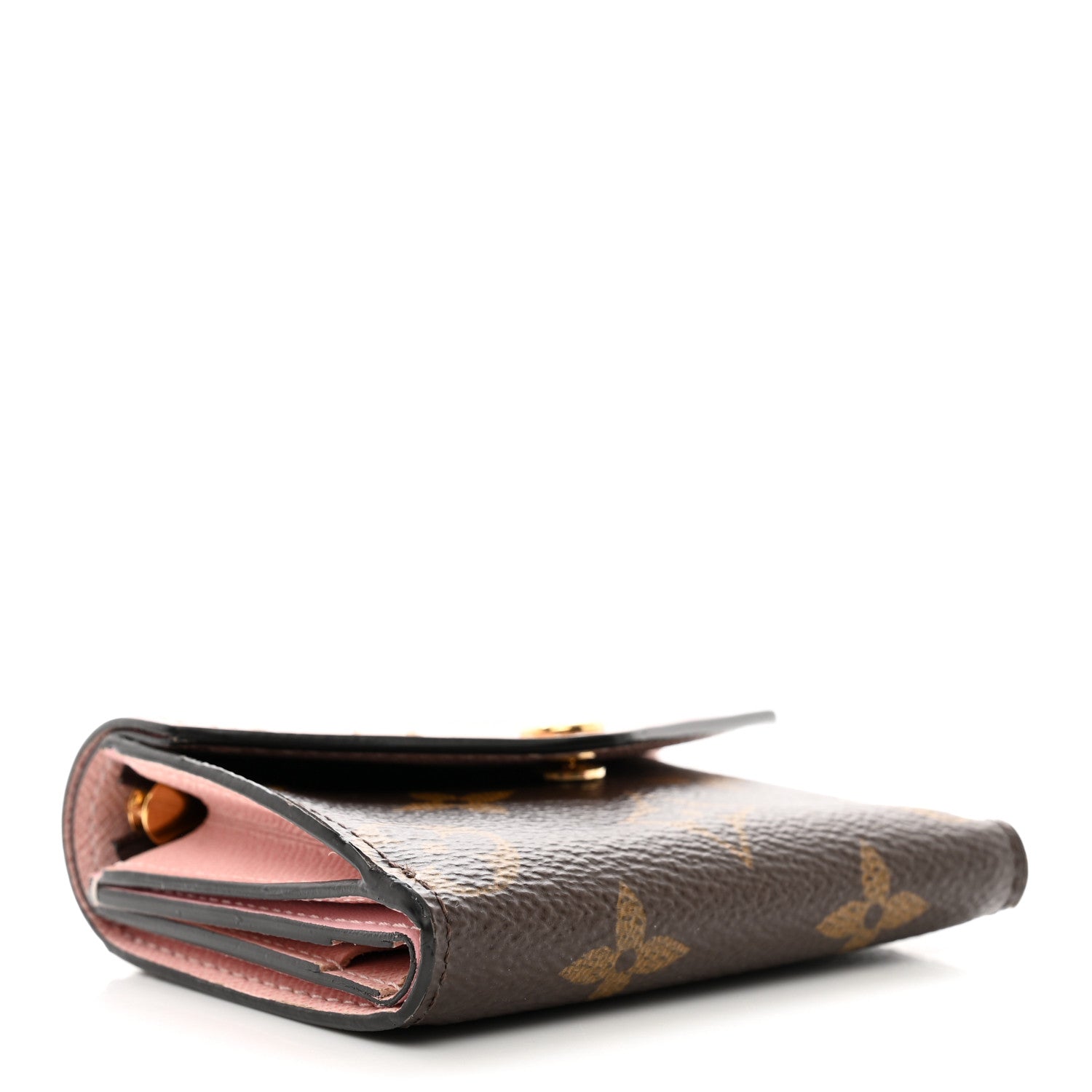 Louis Vuitton Monogram Zoe Wallet Rose Ballerine 4 of 9