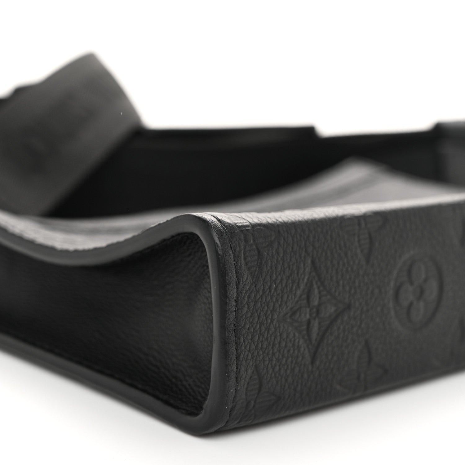 Louis Vuitton Calfskin Monogram Shadow Gaston Wearable Wallet 8 of 10