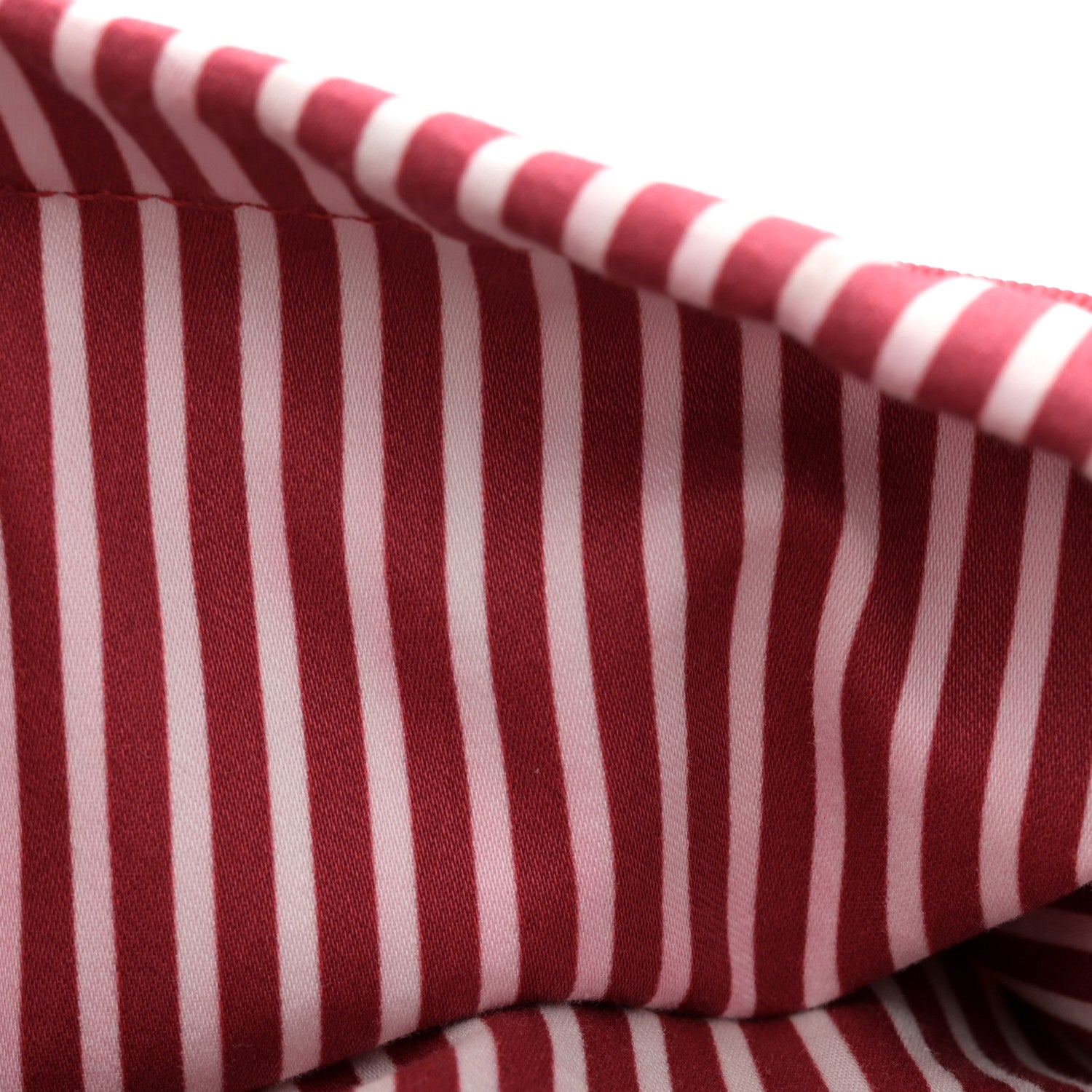 Chanel Striped Canvas Logo Tote Red 15 of 15