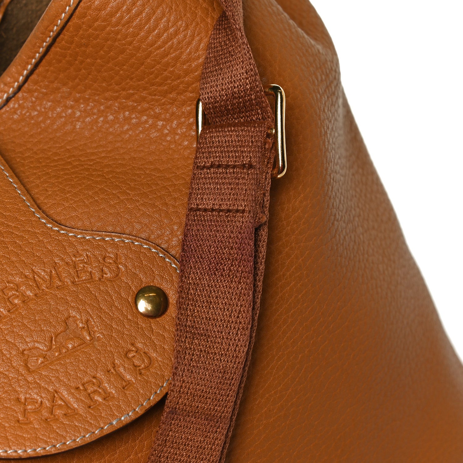 Hermes Taurillon Clemence Mini Rodeo Shoulder Bag Moutarde 16 of 17