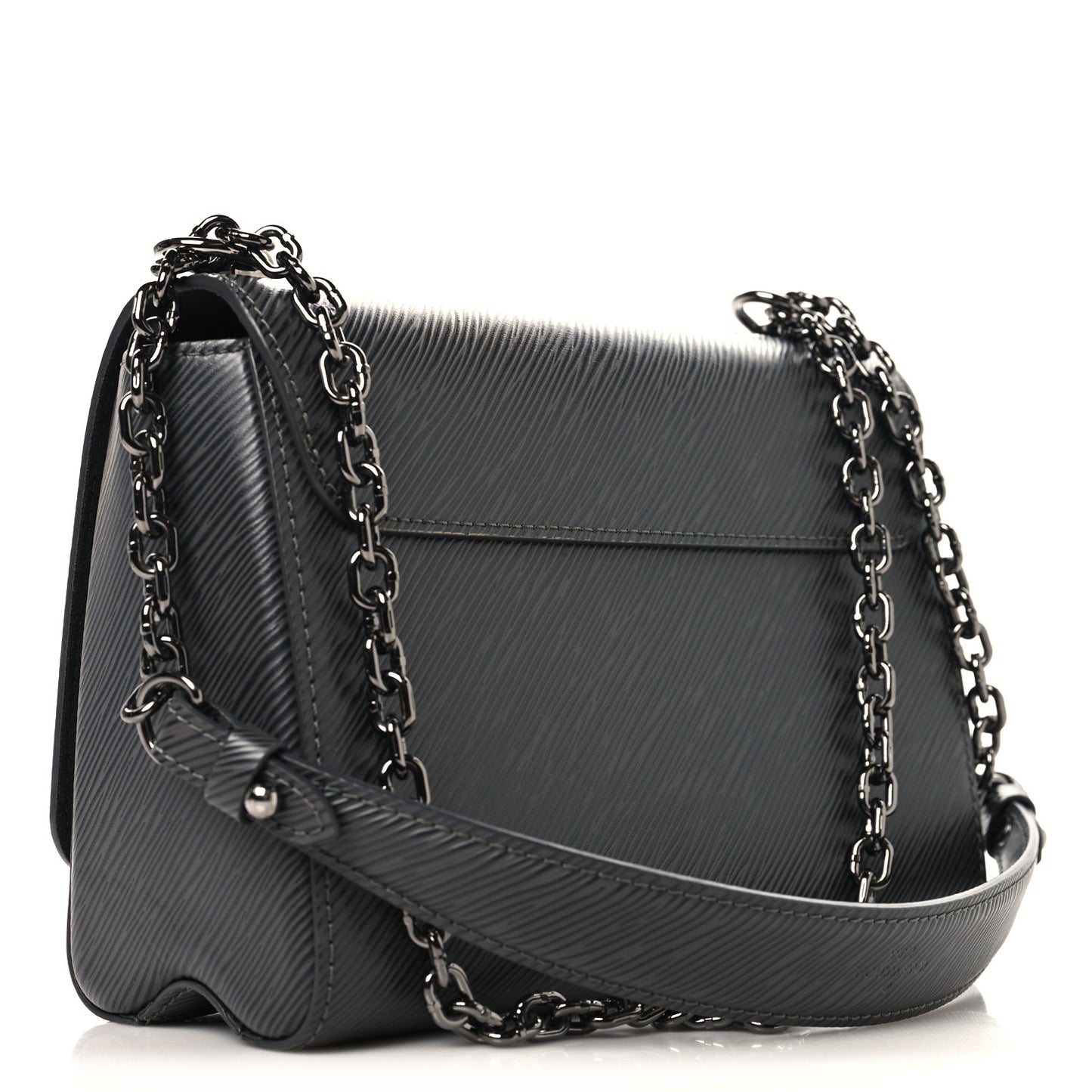 Epi Twist Shoulder Bag MM Etain