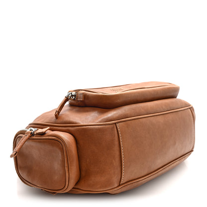 Miu Miu Nappa Large Multi Pocket Hobo Caramel 4 of 9