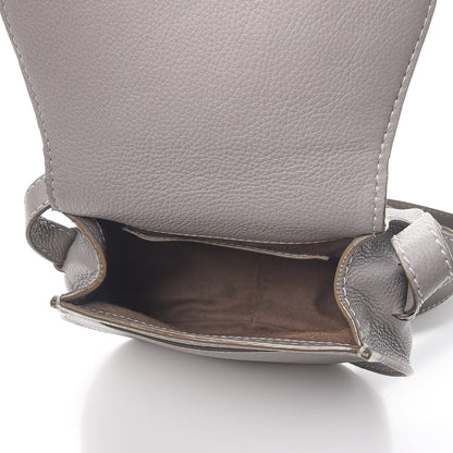 Chloe Calfskin Mini Marcie Round Crossbody Bag Cashmere Grey 5 of 9