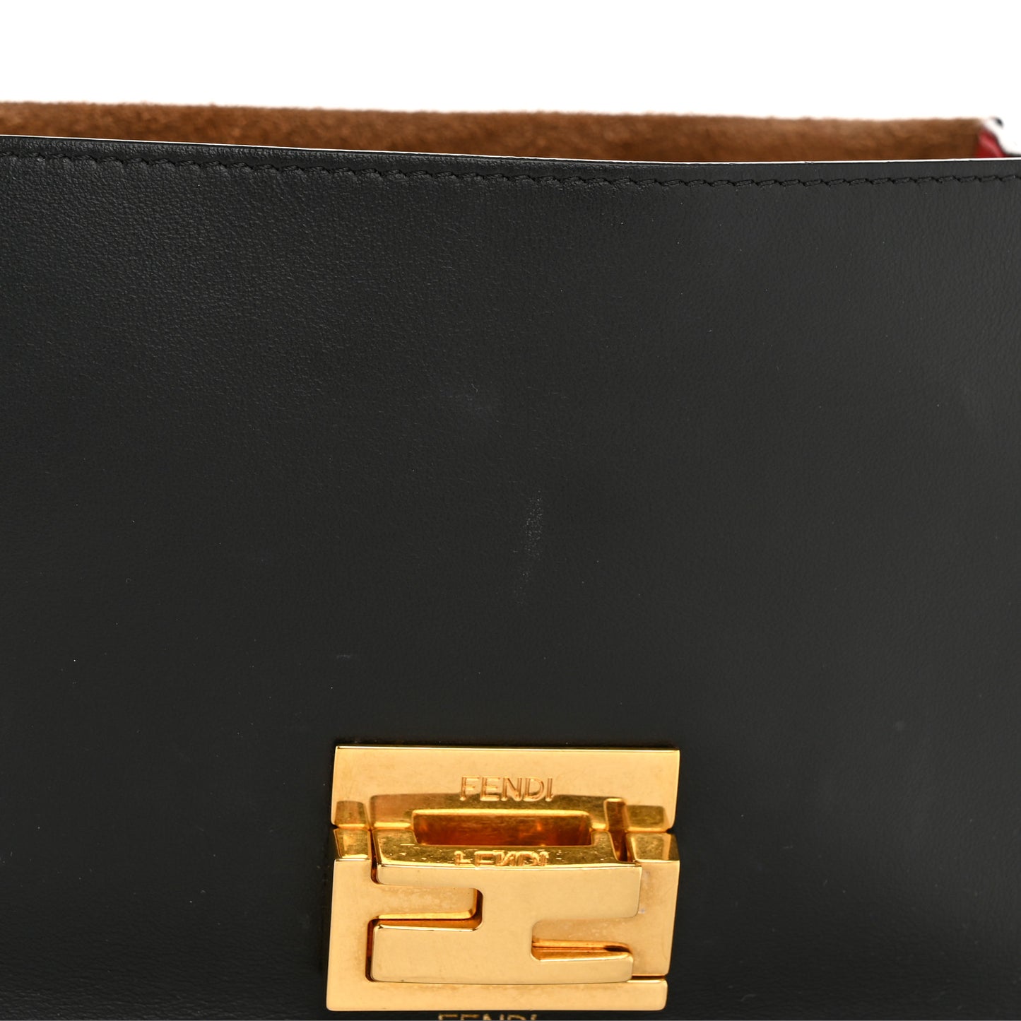 Vitello Grace Matte Small Kan U Shoulder Bag Black