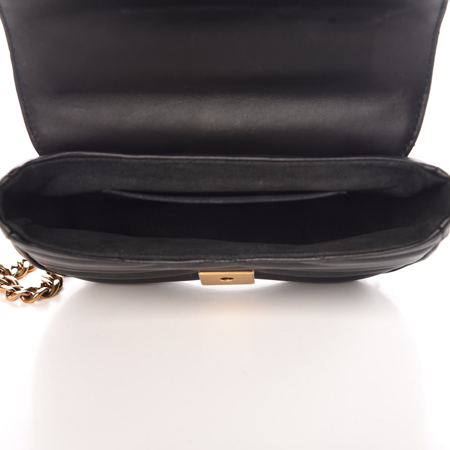 Calfskin New Wave Chain PM Black