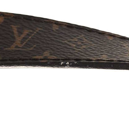 Louis Vuitton LOUIS VUITTON Mini Monogram 25mm LV Initiales Belt 95 38 95/38 9 of 10