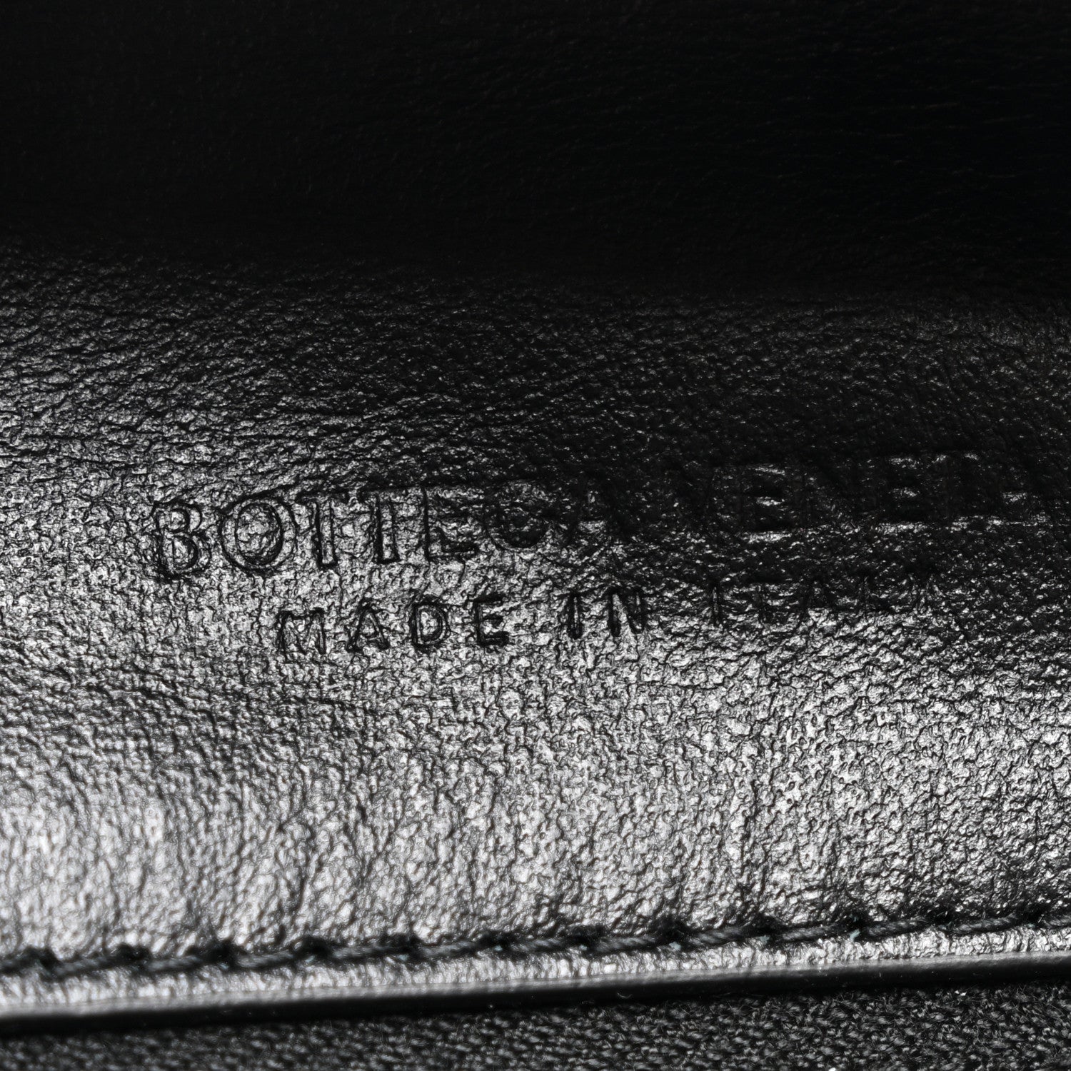 Bottega Veneta Nappa Intrecciato Zip Wristlet Clutch Black 6 of 8