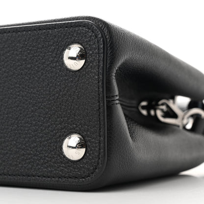 Louis Vuitton Taurillon Karung Capucines BB Black Cosmic 10 of 10