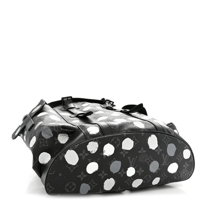 Louis Vuitton LV X YK Monogram Eclipse Dots Christopher MM Backpack Black 4 of 9