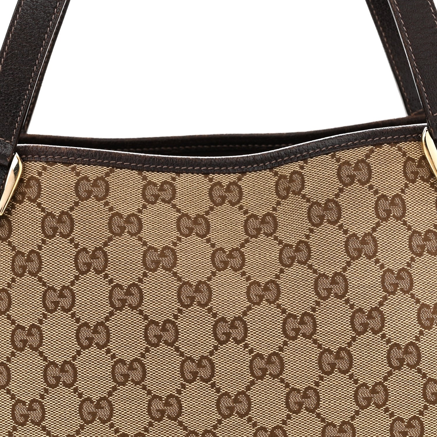 Gucci Monogram Medium Abbey Shoulder Bag Dark Brown 8 of 11