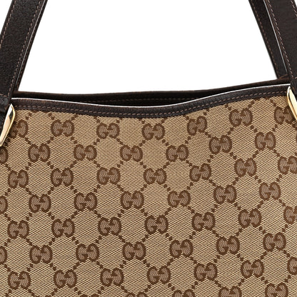 Gucci Monogram Medium Abbey Shoulder Bag Dark Brown 8 of 11