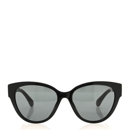 Chanel Acetate Enamel Heart Butterfly Sunglasses 5477-A Black 2 of 6