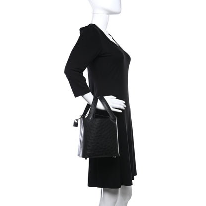 Hermes Ostrich Picotin Lock 18 Black 2 of 9