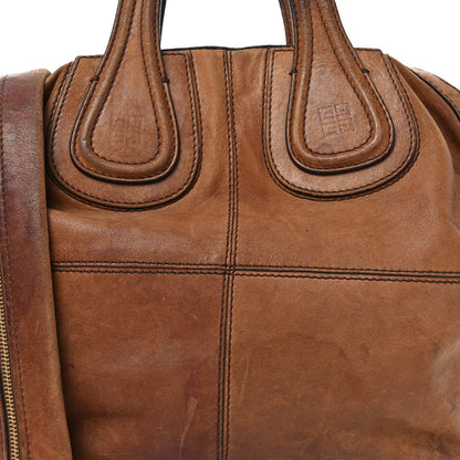 Givenchy Wrinkled Lambskin Medium Nightingale Tan 8 of 10