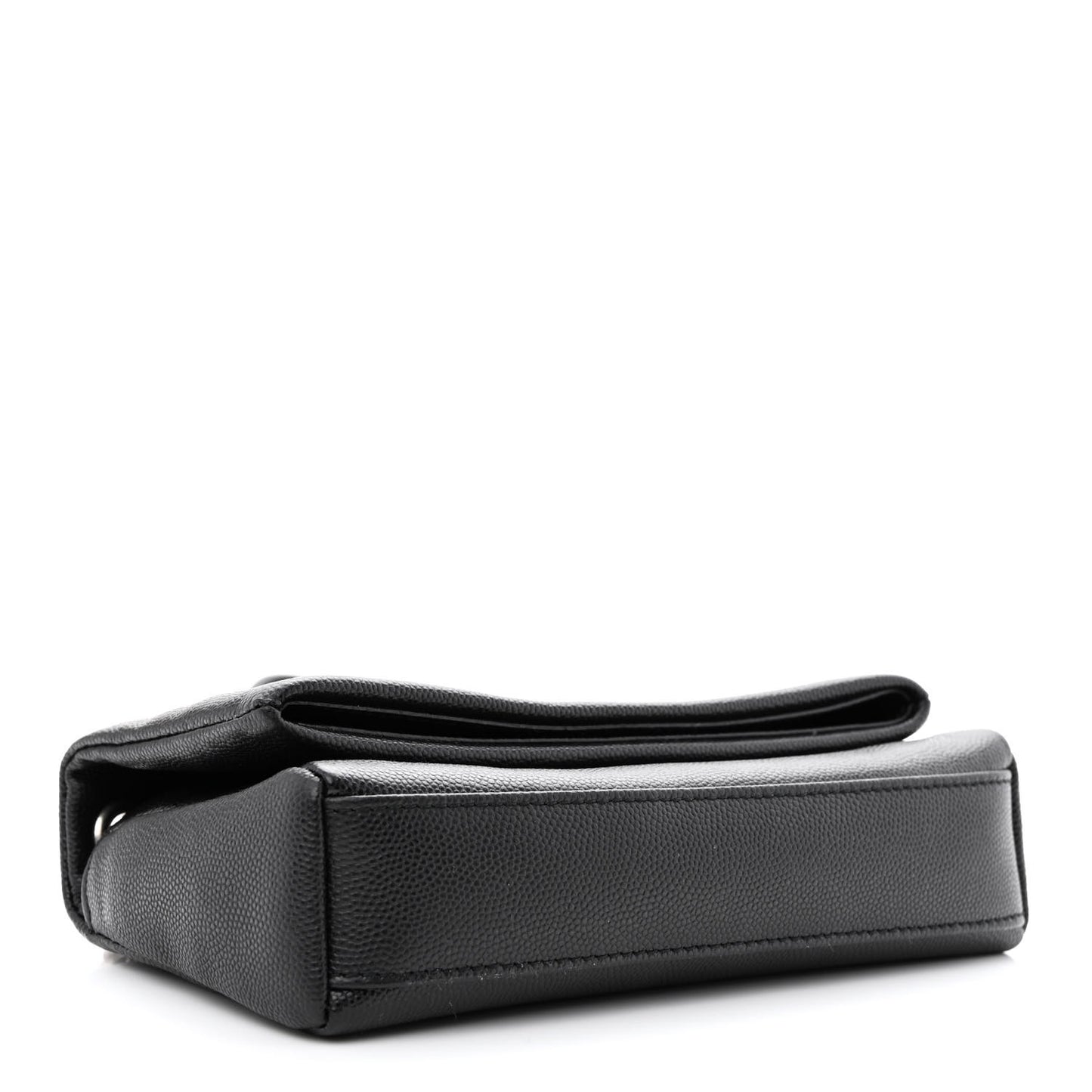 Grain De Poudre Monogram Toy West Hollywood Fold-Over Bag Black
