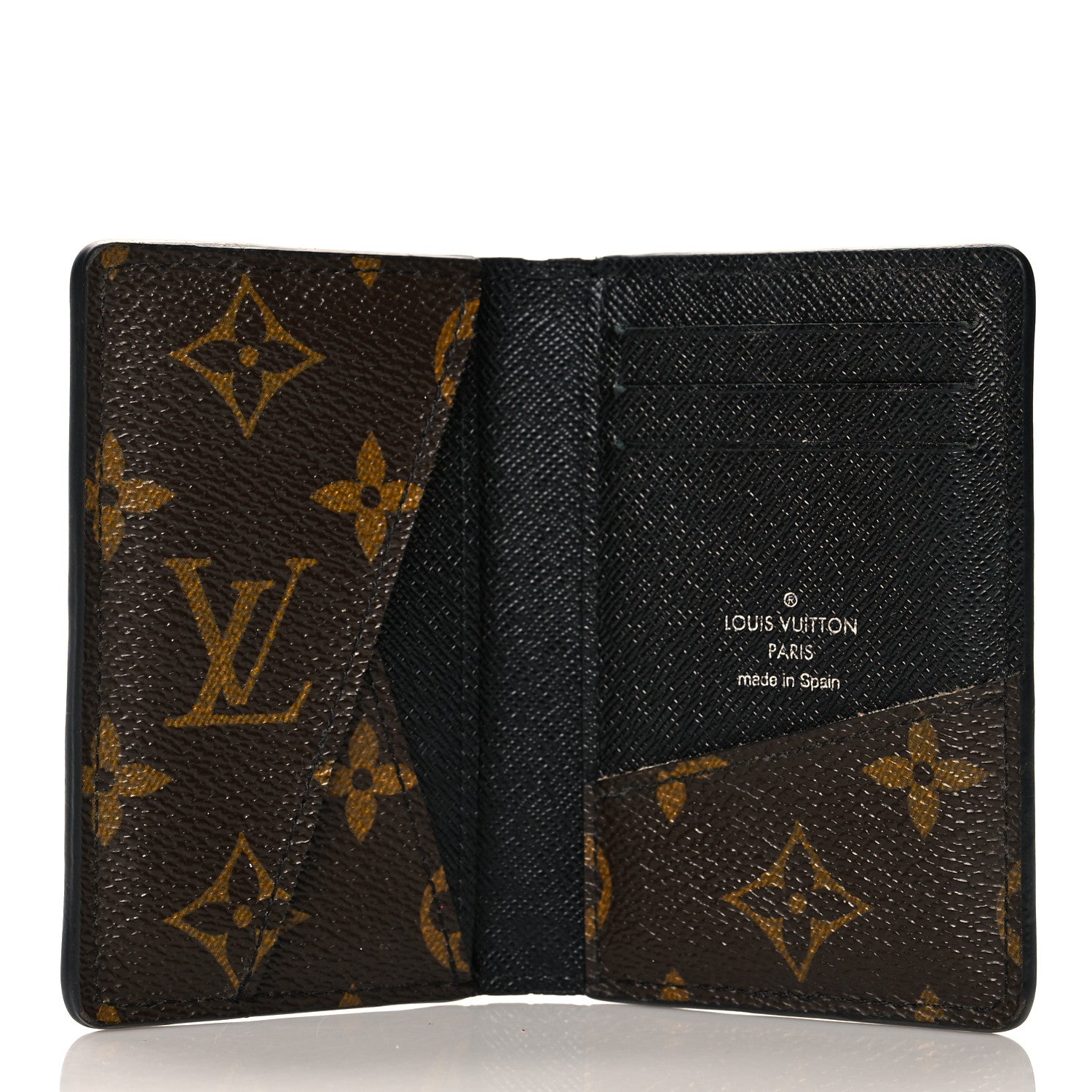 Louis Vuitton Monogram Macassar Pocket Organizer NM 5 of 11