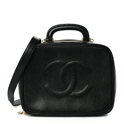 Chanel Caviar Timeless CC Vanity Case Black 1 of 10