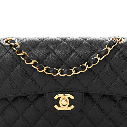 Chanel Caviar Quilted Small Double Flap Black 8 of 11