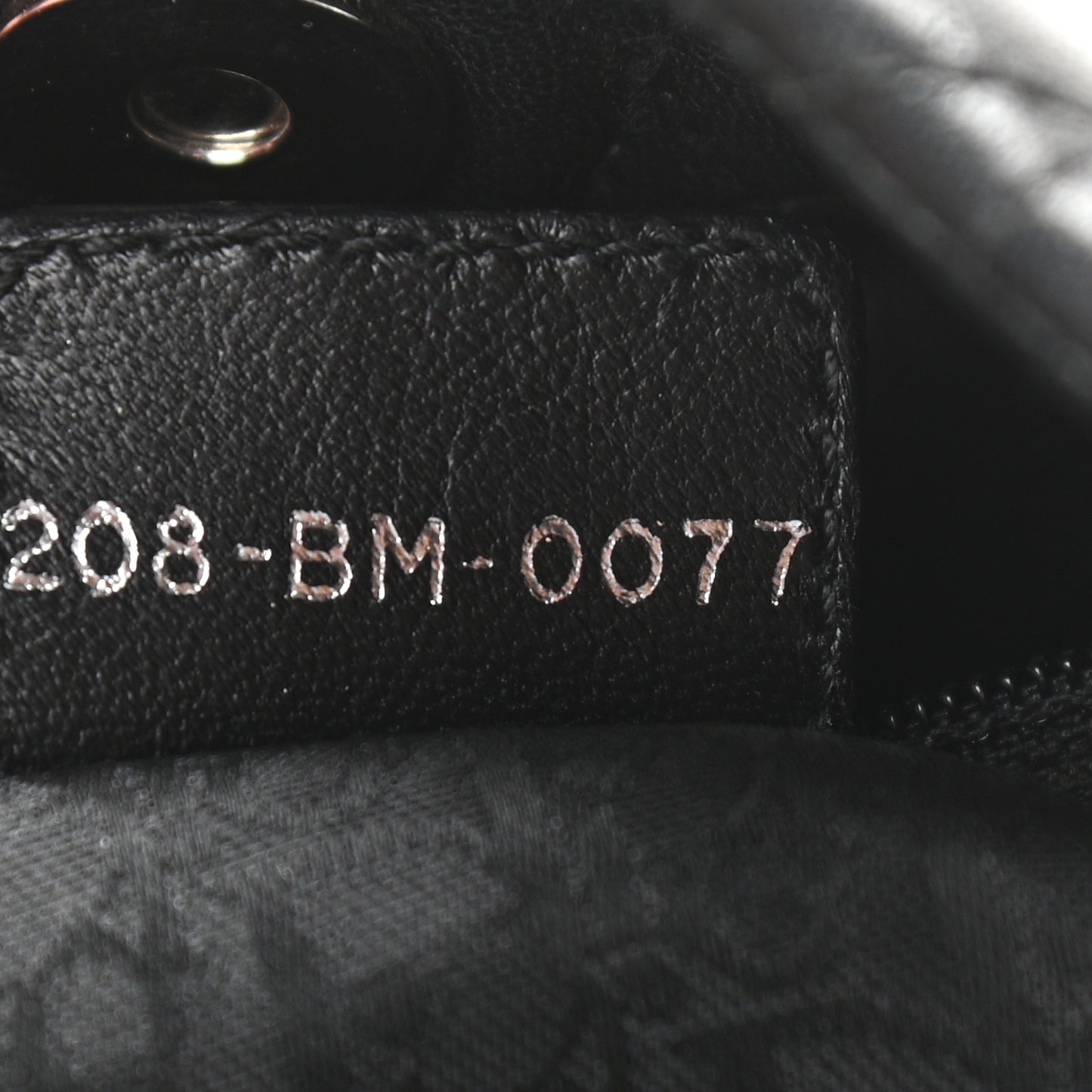 Lambskin Cannage Soft East West Tote Black